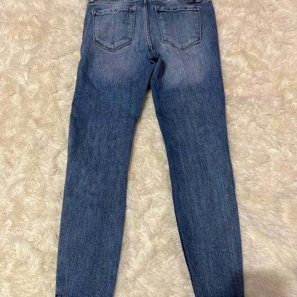 KanCan Blue Distressed Skinny Jeans - Picture 4 of 6